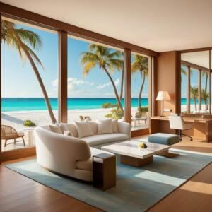 Chipmunk On The Hunt - Beachfront villa with panoramic ocean view at sunset