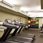 Luxury hotel - fitness room